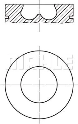 Bmw Piston Segman (84,5mm) 184ps Bmw N47 N F10 F20 F30 E90 E60 E92 F22 F80 F32 F34 F36 E83 E84 F25 F15 - Mahle 081pi00113002