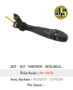 SİLECEK KOLU-BERLİNGO-PARTNER-207-307 - MCAR-AN10656