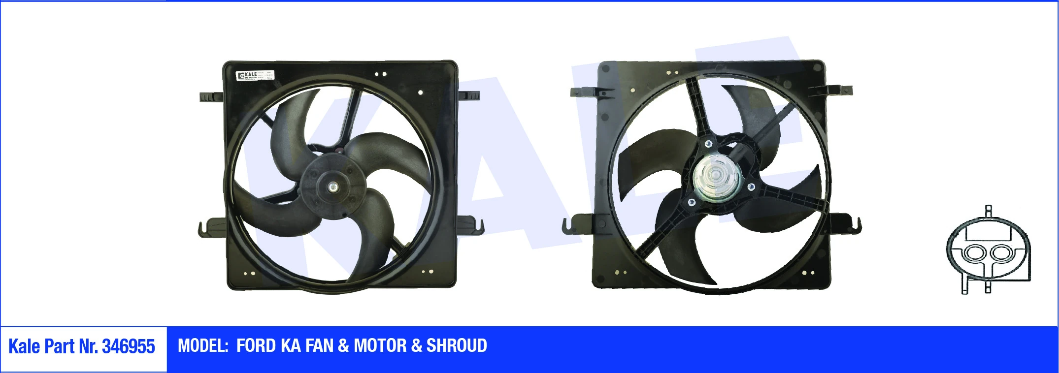 Ford Fan Motoru - (-Ac) - Kal 346955
