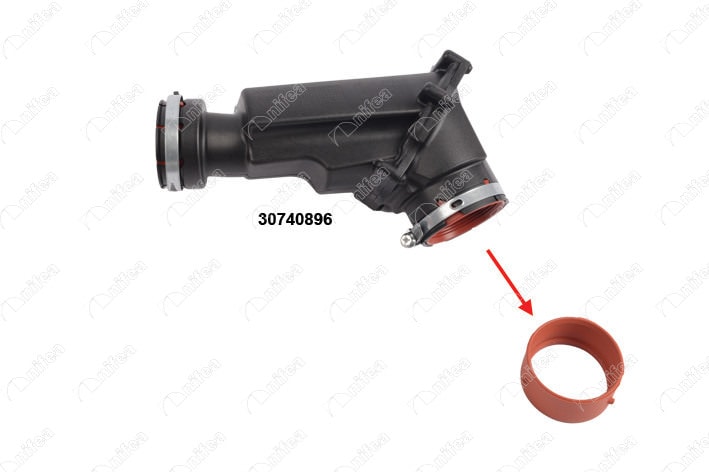 TURBO BORUSU CONTASI OK ILE GOSTERILEN CONTA VOLVO S60 I (384) VOLVO V70 II (285) VOLVO XC90 I (275) - NIFEA 31562