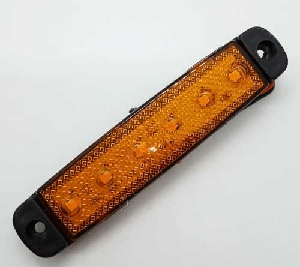 PARMAK LAMBA İNCE TİP 6 LEDLİ SARI - SPRLIGHT-TAS004-12V-S