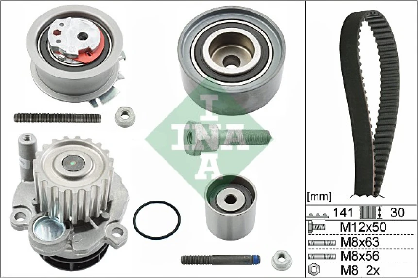 Vw Triger Seti - 141 Dis / Devirdaımlı - İna 530 0463 30