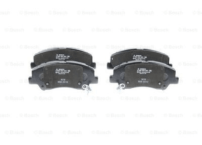 ON FREN BALATASI HYUNDAI I20 2015> / ACCENT BLUE 2011> / KIA RIO 2011> (PIM YAY DELIKLI) - BOSCH 0986494563
