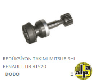 REDİKSİYONLU MARŞ DİŞLİSİ-RENO TIR/FORD CARGO - DODO-RT520