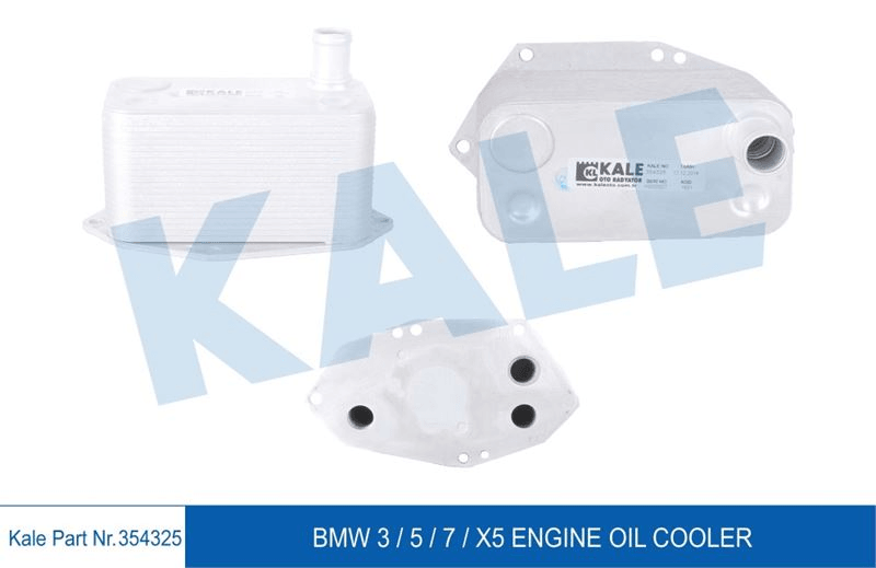 YAG SOGUTUCU BMW M57 D25 D30 E46 E39 E38 E53 - KALE 354325