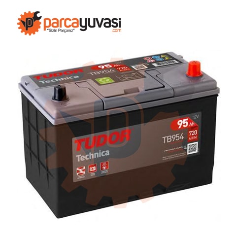 AKU 12V 95 AH 760A D31 (306×173×222) (90 AH MUADILI) - TUDOR TB954