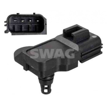 EMME MANIFOLDU BASINÇ SENSÖRÜ - VOLVO C30 (533) 10>12 C70 II (542) 10>12 S40 II (544) 10>12 S60 II ( - SWAG 55106080
