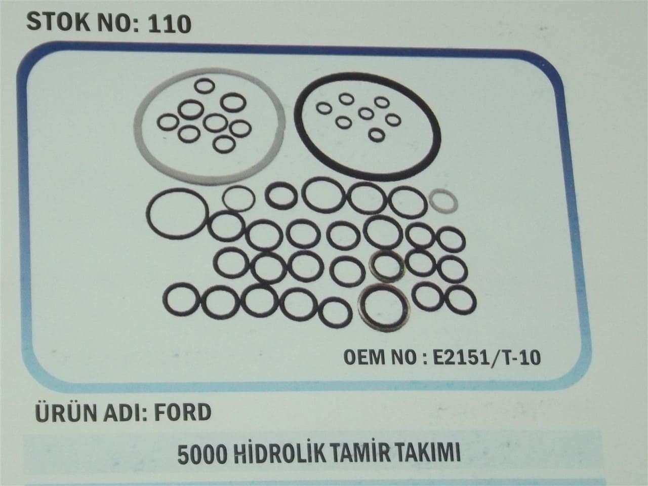57810 5000 Hidrolik Lastik Tamir Takımı 110 E2151t9 Karadeniz C-437 - PY-57810 - PY-57810