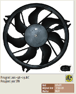FAN MOTORU-PEUGEOT 206 (1998-2003) [KLİMALI] - 307 SW - SGR-59591