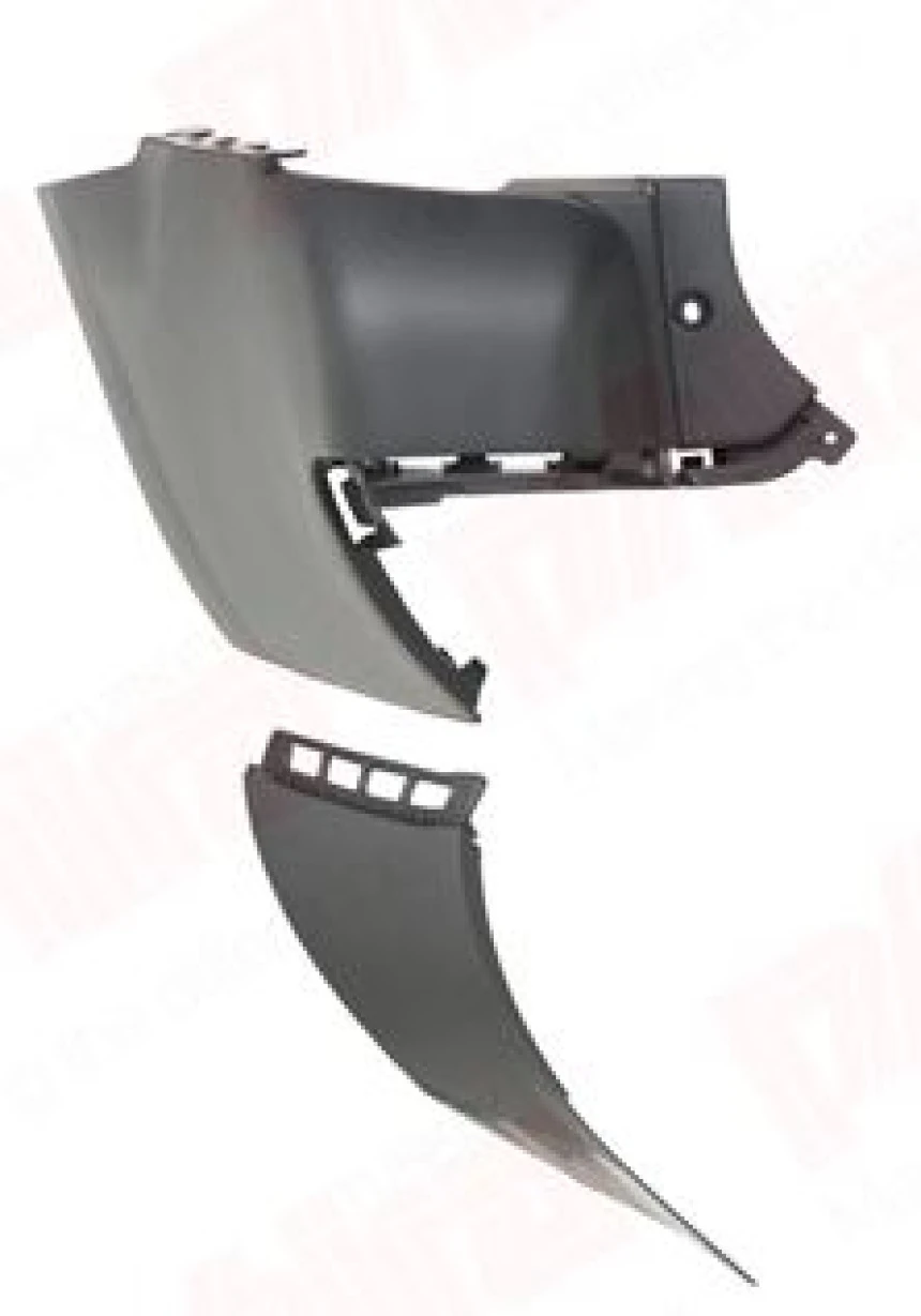 Psa Arka Tampon Sol Cift Kapı Maxı Siyah Berlingo 08> - Phira Br-08365