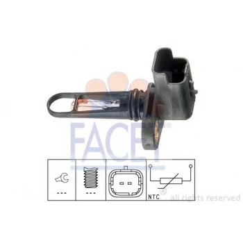 Ford Hava Sicaklık Sensoru C2 C3 C4 C5 Nemo Bipper Dv4td (1.4hdi 8v) Jumpy III Berlingo III P206 P307 Ym - Facet 10.4021