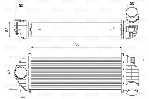 TURBO RADYATORU KANGOO III 1,5DCI K9K - VALEO 818584