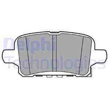 ARKA FREN BALATASI OPEL INSIGNIA B 17 18> - DELPHI LP3372