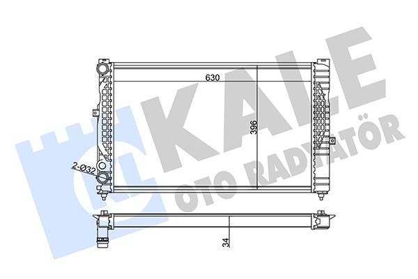MOTOR RADYATORU PASSAT A4 A6 1,6 1,8T 1,9TDI 97>01 - KALE 367500