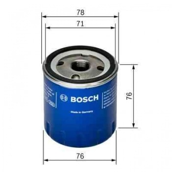YAG FILTRESI FIESTA FUSION 1.25 1.4 01 /> FOCUS CMAX (03 07) FOCUS 1.4 1.6 MONDEO KUGA S MAX 1.6 ECO - BOSCH F026407078