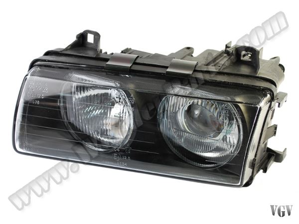 KOMPLE FAR SOL (SIYAH MERCEKLI) ZKW TYPE BMW E36 91> - WENDERPARTS BA0361101L