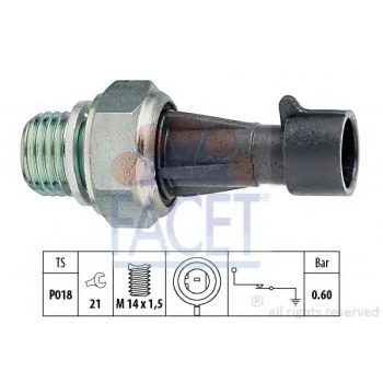 İveco Ticarı Yag Basınc Musuru (0,60) Sensoru Daıly IV V 11> Ducato Boxer Jumper 14> Fuso Canter Tfa 12> Euro5 - Facet 7.0129