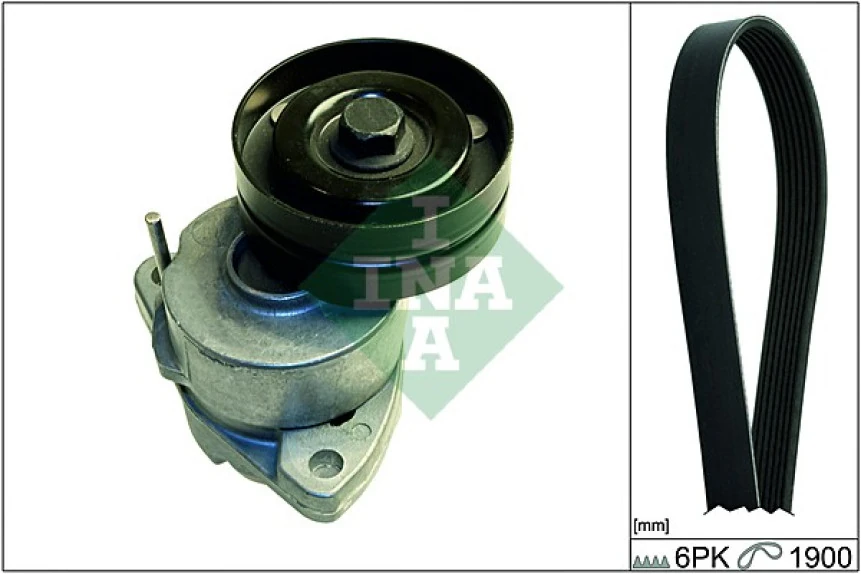 Opel V Kayıs Seti - Bilya + Kayıs Set - İna 529 0091 10