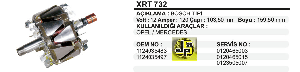 ROTOR-BOS 120 AMP OPEL/MERCEDES - REMARK-XRT732