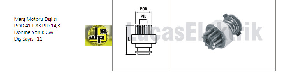 MARŞ DİŞLİSİ-BT 11DİŞ (ZEN1179) VOLVO FL 180,220,250/MAN KAMYON ADAPTASYON - LUCAS-SDR1100
