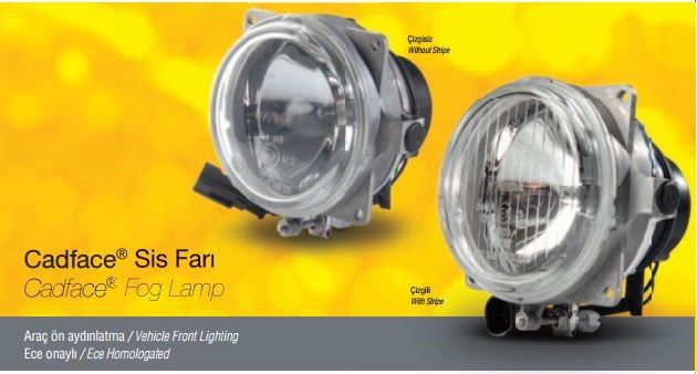 Ford Truck On Sis Lambası Komple (sag-Sol) - Ford Cargo / 1824-2524-1830-3230 - Farba 13050e