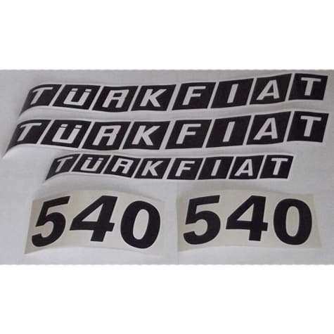 43565 540 Yan Yazı Takım Erd255 4999871 Erdal C-352 - PY-43565 - PY-43565