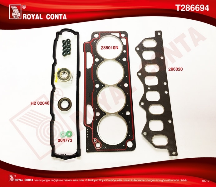 UST TAKIM CONTASI KECELI LAGUNA MEGANE 1,8 / 2,0 8V (F3P / F3R) - ROYAL T286694