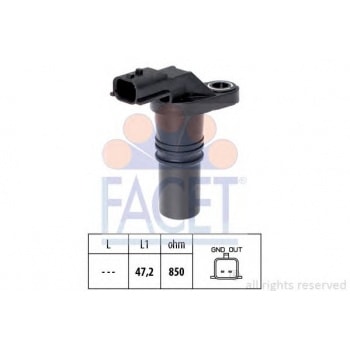 KRANK MILI KONUM SENSORU RENAULT (K9K) CLIO IV 12> MEGANE III 08> , NISSAN JUKE 10> MICRA III 03>10 - FACET 9.0645