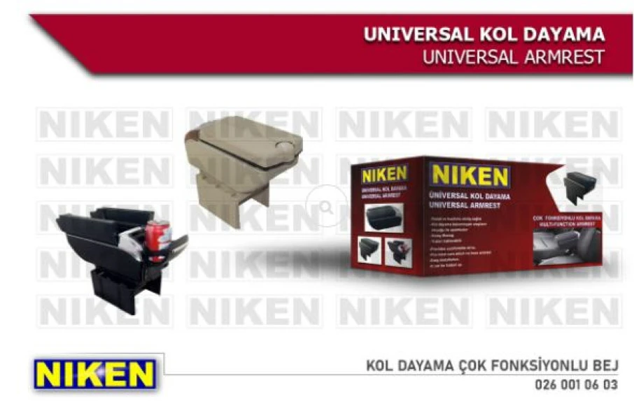 Unıversal Kol Dayama Cok Fonksıyonlu Bej Unıversal - Niken 026 001 06 03