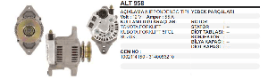 ALTERNATÖR-ND 12V 50A TOYOTA FORKLİF/COROLLA 1.3 EM  B2120117C/ - REMARK-ALT958