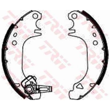 ARKA FREN BALATASI PABUCLU P106 SAXO OLCU: (180 * 30) ABSSIZ - TRW GS8322