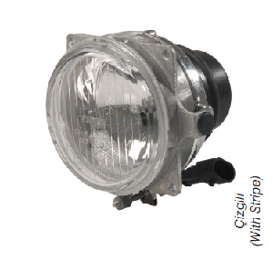 FAR,SİS,CADFACE, 24V, BONE + KABLOLU, CİZGİLİ CAMLI   OTOKAR/TEMSA  MERC-0403 - FARBA-13097E