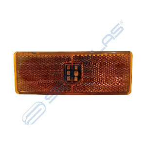 YAN İŞARET LAMBA-24V SARI BRAKETSİZ 6 LEDLİ 2C007A - SERTPLAS-0240LUS