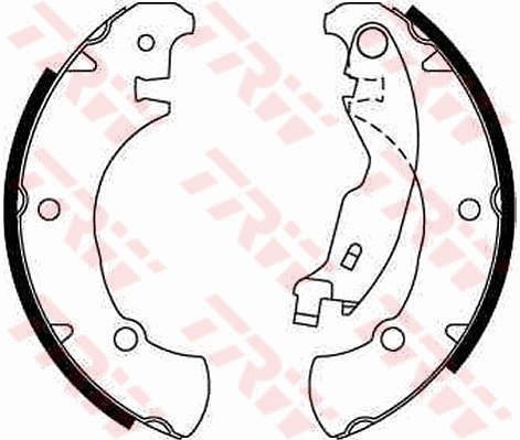 ARKA FREN BALATASI PABUC BRAVA BRAVO MAREA 1,2 / 1,4 / 1,6 / 1,8 / 1,9 96>02 - TRW GS8654