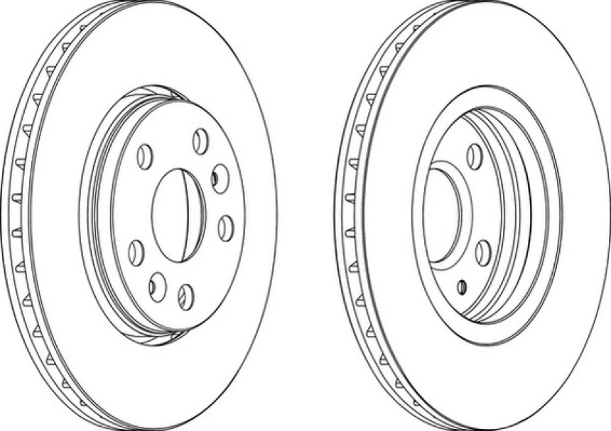 Renault Fren Diski Ön - Takım  280mm(5 Bijon) - Frd Ddf1733