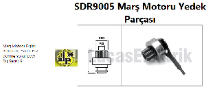 MARŞ DİŞLİSİ-9D LADA VEGA 2110 TERS FREZE - LUCAS-SDR9005