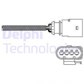 OKSIJEN SENSORU A3 II ALTEA LEON II TOLEDO III GOLF V POLO IV - DELPHI ES20289-12B1