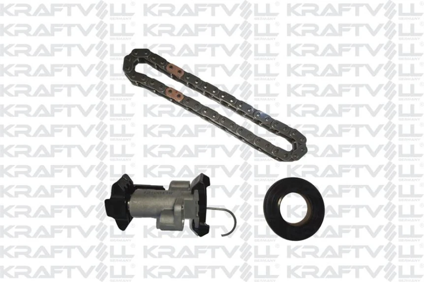 Psa Eksantrık MIL Zincir Seti (8mm) Zincir + Gergi + Kecesi P2008 I-II-208 I-II-3008 II-301-308 II-5008 - Kraftvoll 12100119