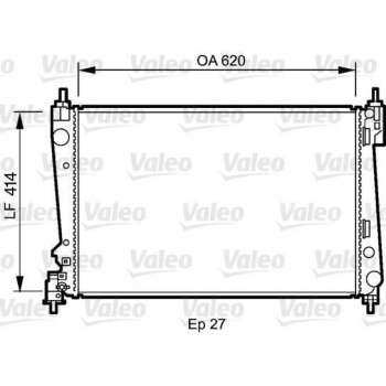 MOTOR SU RADYATOR PUNTO BRAVO 1,3JTD / 1,7CDTI DOBLO III 1,6D / 2,0D MULTIJET CORSA D A13DTC Z13DTE - VALEO 735041