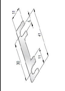 Unıversal Saç Levha Sigorta-50 Amp. - Mta-M0200297