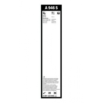 SILECEK SUPURGESI ON TK. (700mm / 700mm) S-CLASS W220 98>05 W221 05>13 - BOSCH 3397118946