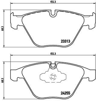 ON FREN BALATASI BMW E90 E91 E92 E93 - VALEO 671027
