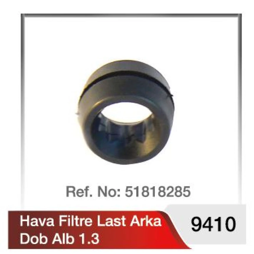 Fiat Hava Filtre On Takoz Lastık ( Buyuk ) Doblo / Albea / Palıo 1.3 Mjet - Yilmaz Pls9410