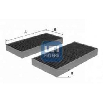 POLEN FILTRESI TK. (KARBONLU) X164 06>12 W164 05>11 W251 05>12 - UFI 54.215.00