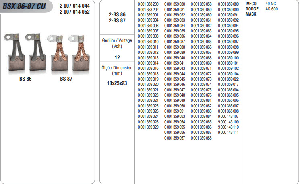 MARŞ KÖMÜRÜ-BT 10x25x23…..12V - MEGA-BSX86-87CU