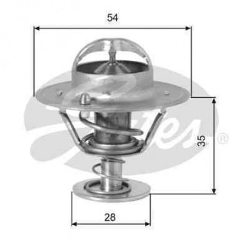 TERMOSTAT 82 (FORD: TRANSIT 2.5D 8V 85 91 / HYUNDAI H100 94 03 STAREX 2.5CRDI 16V 02 18) - GATES TH00782G1