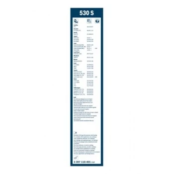 Volvo Silecek Süpürgesi Ön Takım - Silecek Süpürgesi Ön Takım - Bch 3397118401