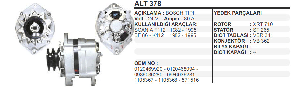 ALTERNATÖR-BT 24V 80A SCANIA F112-G93 - REMARK-ALT378