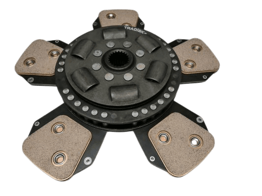 04044 398-3085-3095-3105 Debriyaj Diski 13" 5 Ped Bronz Göbek Yaylı 21 Diş 5080 3701011 Tradisk B-119 - PY-04044 - PY-04044
