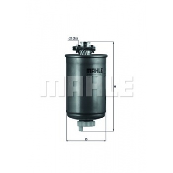 YAKIT FILTRESI (MAZOT) CADDY GOLF JETTA PASSAT POLO TRANSPORTER LT35 VENTO CORDOBA IBIZA TOLEDO - MAHLE KL75